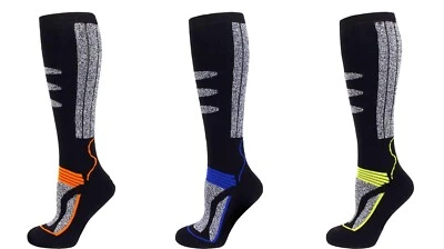 ALB TRADE Skisocken Skistrümpfe Kniestrümpfe Thermo Kinder 23-26 27-30 31-34 35-38 39-42