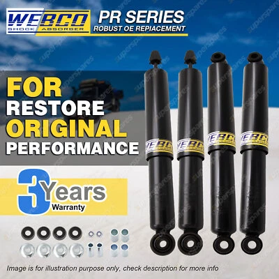 Front Rear Webco Shock Absorbers for HOLDEN RODEO 4WD KB4 KBD4 TFS R7 R9 RA UTE - image 1 of 3
