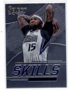 2013-14 Panini Select Skills #17 DeMarcus Cousins Sac Kings NM-MT 