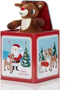Rudolph the Red-Nosed Reindeer Jack-In-The-Box - Picture 1 of 2