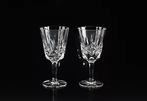 Par de copas de agua o vino Gorham corte cristal King Edward - Imagen 1 de 13