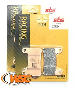 SBS 806RST Racing Sinter Bremsbeläge *2 Paar* Kawasaki ZX10R 08-15 Suzuki GSXR - Bild 1 von 1
