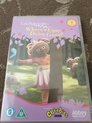 IN THE NIGHT GARDEN WHERE'S UPSY DAISY GONE DVD KIDS OVER 2 HOURS  - Image 1 of 2