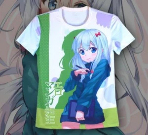 Cosplay Eromanga Sensei Sagiri Izumi Anime Manga T-Shirt Kostüme Modal Polyester - Picture 1 of 2