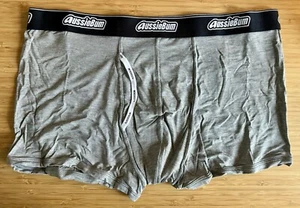 New aussieBum Essential Bamboo Hipster Trunks, Grey Marle, Small - Picture 1 of 2