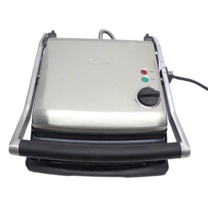 Breville Panini Press & Sandwich Grill BGR200XL Stainless Steel Non Stick Tested - Picture 1 of 12