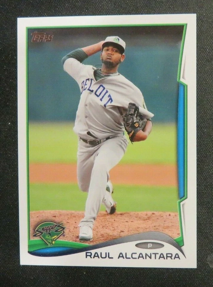 2014 Topps Pro Debut, Beloit Snappers - RAUL ALCANTARA - Dominican Republic - Image 1 of 1