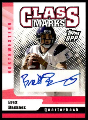 2006 Topps Draft Picks & Prospects #CM-BB Brett Basanez Class Marks Autographs - Image 1 of 2