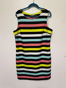 Vestido Worthington Sin Mangas Multi Rayas Mujer XL - Imagen 1 de 4
