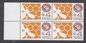 EXPORTA ISSUE $4 "MIEL-HONEY" B4 SC#C600 PPR #2 CV$+ (E080c)* - Picture 1 of 1