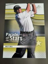 BRETT HULL-2012 UPPER DECK AUTHENTIC SP 🏒 HOCKEY CARD-PARADE OF STARS INSERT 
