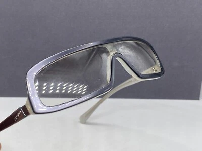 香奈儿太阳镜男式女式灰色盾镜像 5034 — 第 1/4 张图片