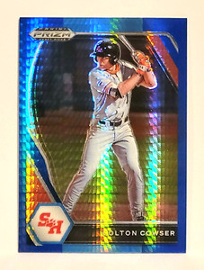 Colton Cowser 2021 Panini Prizm Draft Picks Blue Prizms Parallel PDP5 Orioles