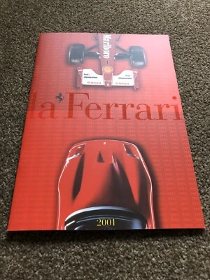 la Ferrari Brochure 2001, Factory Original #1669/01, FREE SHIPPING - Image 1 of 4