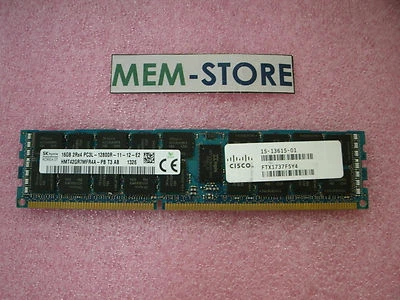 UCS-MR-1X162RY-A 16GB PC3-12800R Original Memory Cisco C220 M3 C240 M3 Tested - Image 1 of 2