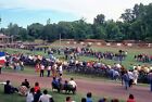 1976 Kodachrome Slide Mi Michigan Greenfield Village Bicentennial Events #29