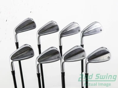 TaylorMade 2023 P790 Iron Set 4-PW AW Graphite Stiff Left +1/4" - Image 1 of 4