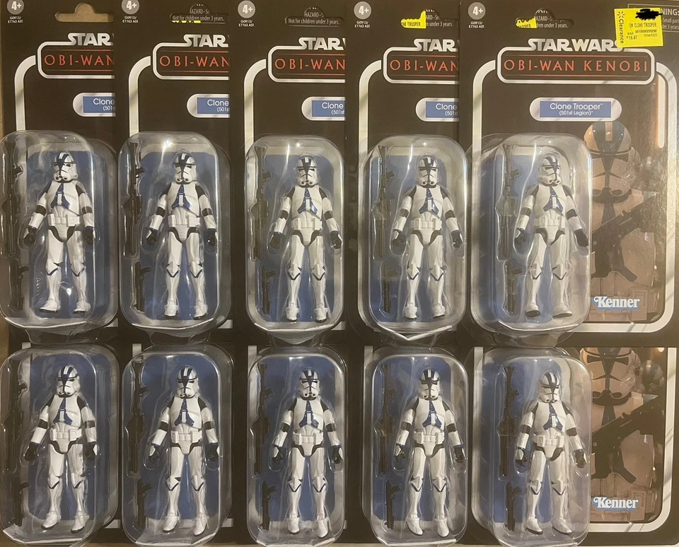STAR WARS Lot of 10 Vintage Collection CLONE TROOPER VC240 501ST LEGION Figures - Image 1 of 3