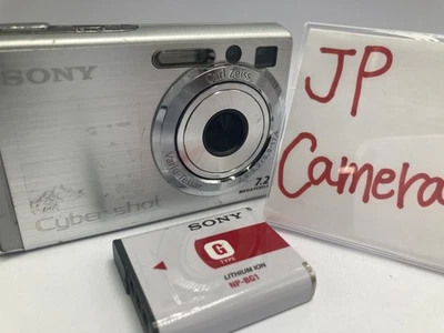 Eccellente fotocamera digitale Sony Cyber-shot DSC-W80 bianca 7,2 MP 2283 - Immagine 1 di 4