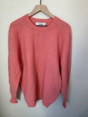 Vintage Pringle Of Scotland Vintage Wool Sweater Crew Neck Pink XL? - Image 1 of 4