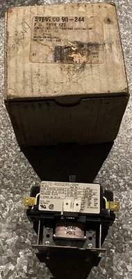White-Rodgers 90-244 Emerson 2 Pole 30 Amp 24V Coil NIB HVAC New Old Stock - Image 1 of 4