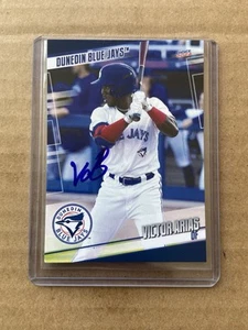 Signed 2024 Choice Dunedin Blue Jays Victor Arias Autographed Toronto - Picture 1 of 2