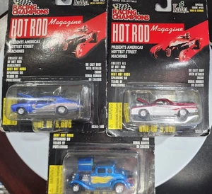Racing Champions Hot Rod Magazine Kudzu K1 K2 K3 Lot 1 of 5000 Limited Edition - Picture 1 of 4