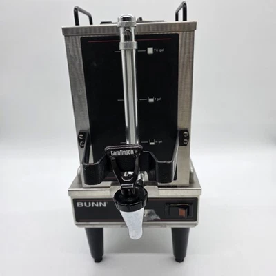 Servidor de café satelital Bunn 1,5 GPR-FF con base de calentador comercial RW1 1,5 galones Foto 1 de 4
