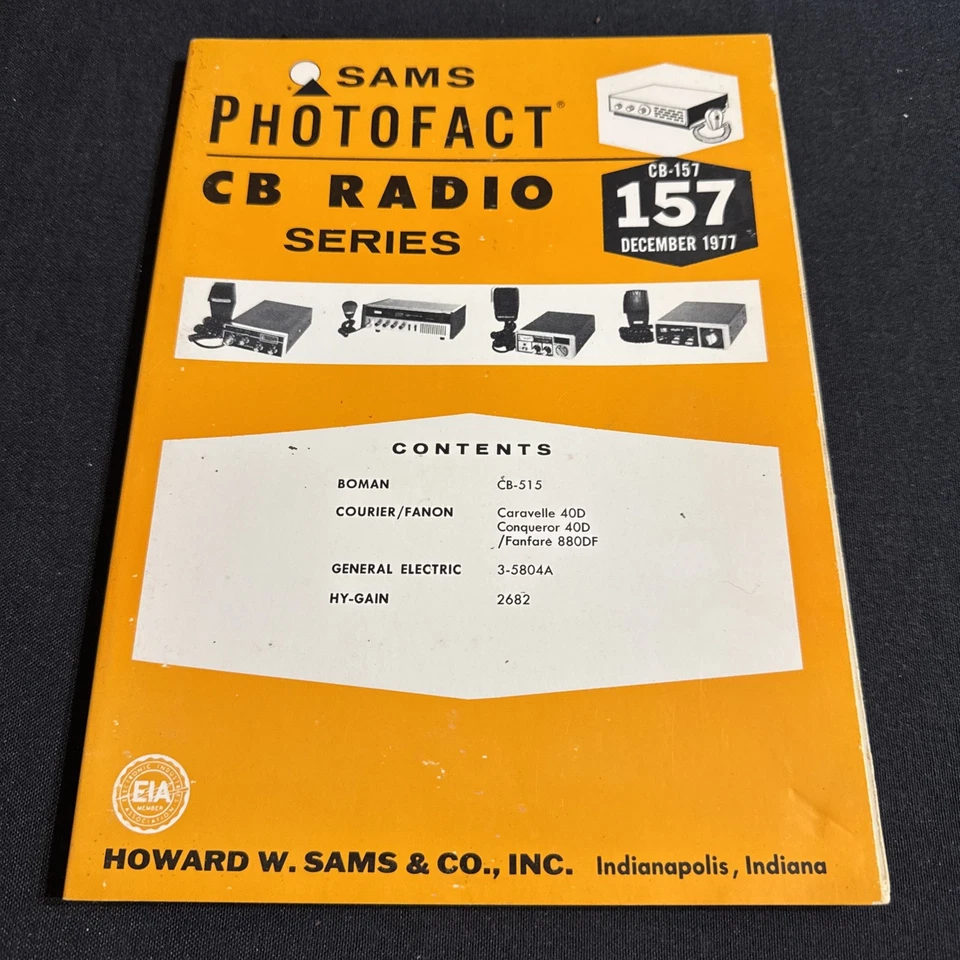 SAMS Photofact CB Radio Series Manual CB 157 December 1977 - Image 1 of 1