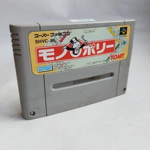 Monopoly Sfc Tbg Super Famicom Sfc6609 316 Japan RA - Picture 1 of 8
