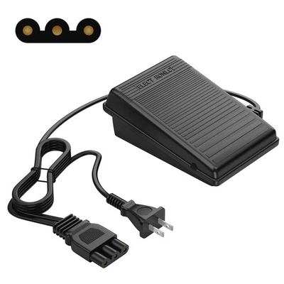 Foot Pedal Power Cord For Janome Sewing Machine 128 2212 7318 7933 3434d - Image 1 of 4