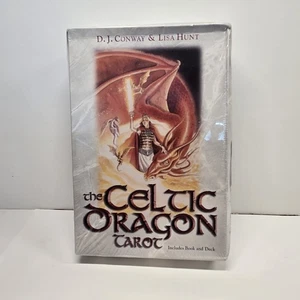 The Celtic Dragon Tarot Book and Deck 1999 DJ Conway Lisa Hunt SEALED *READ* - Bild 1 von 7
