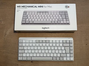 Logitech MX MECHANICAL MINI for Mac Tastatur Deutsch - hellgrau - OVP - NEU - Bild 1 von 13