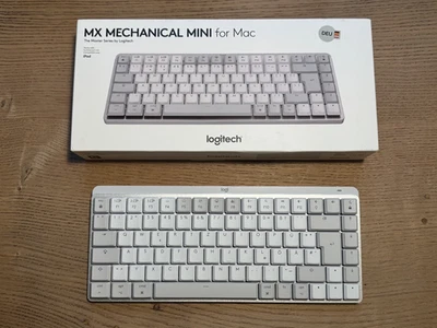 Logitech MX MECHANICAL MINI for Mac Tastatur Deutsch - hellgrau - OVP - NEU - Bild 1 von 4