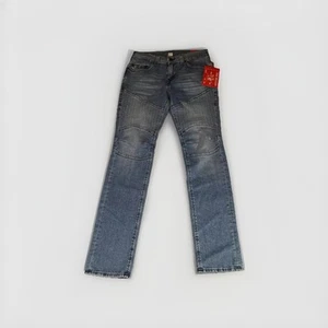 Vintage True Religion Rocco Jeans Size 31 Old Stock NWT Relaxed Skinny 2003 - Picture 1 of 8