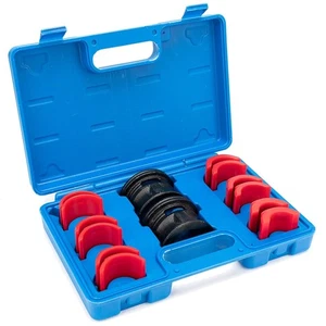 Essential 14PC Fork Seal Installer for Motorcycles – 6 Adapter Sizes Included - Picture 1 of 9
