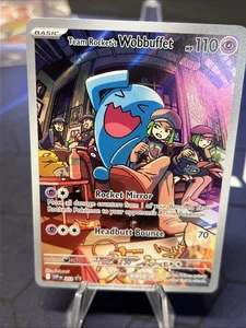 Team Rocket's Wobbuffet 203 Sv: Scarlet & Violet Promo Card - Picture 1 of 3