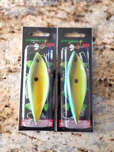 Lotto Emerald Strike, Crankbait - come Lucky Craft - 2 quantità - lotto attrezzi da pesca c - Foto 1 di 2
