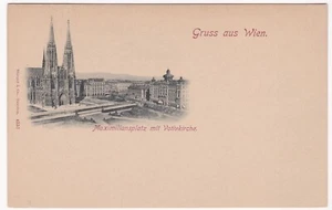 Wien,Gruss aus Wien, Votivkirche,Verlag Stengel & Co.,ca.1900 ungelaufen - Bild 1 von 2