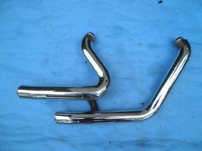 2018-21 HARLEY OEM FXBR SOFTAIL BREAKOUT EXHAUST HEADER PIPE ASSEMBLY 65600259 - Image 1 of 4