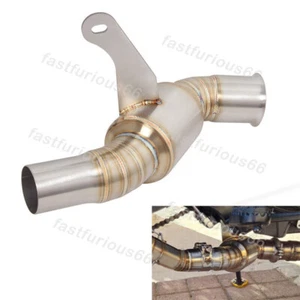 For CF-Moto CLX-700 CTX700 2020-2025 Exhaust Mid Link Pipe Connect  Tube Slip On - Picture 1 of 9