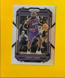 66849 2022-23 Panini Prizm Prizms Silver #134 LeBron James BK$50 - Picture 1 of 4