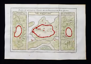 1754 BELLIN rare map of ASIA, CHINA, WENZHOU, VUSIHYEN, HOU-TCHEOU-FOU.. - Picture 1 of 5