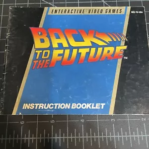 Back To The Future Instruction Manual Booklet Only NES Nintendo - Picture 1 of 2