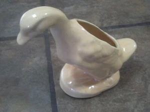 SHAWNEE POTTERY ~ STANDING DUCK PLANTER ~ 7 1/8" TALL ~ VINTAGE ~ EUC - Picture 1 of 5