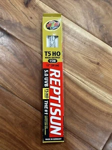 Zoo Med 26042 ReptiSun 5.0 UVB T5 HO 12" 15W Fluorescent Reptile Lamp - Picture 1 of 6