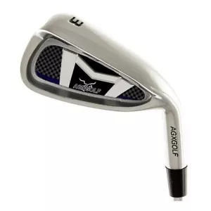 AGXGOLF LADIES GRAPHITE SINGLE Irons; Wide Sole; Select from 3,4,5,6,7,8 or 9 + - Picture 1 of 6