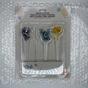 Disney Stitch Palme und Surfbrett STITCH Swizzle Sticks 4er Set Neu  - Bild 1 von 14
