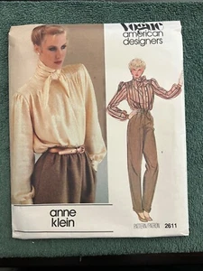Vogue Sewing Pattern 2611 American Designers Anne Klein Size 12 - Picture 1 of 2