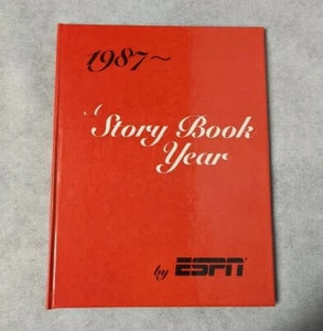 1987 - ESPN: A STORY BOOK YEAR Artwork by Neal Portnoy *RARE* - Picture 1 of 3